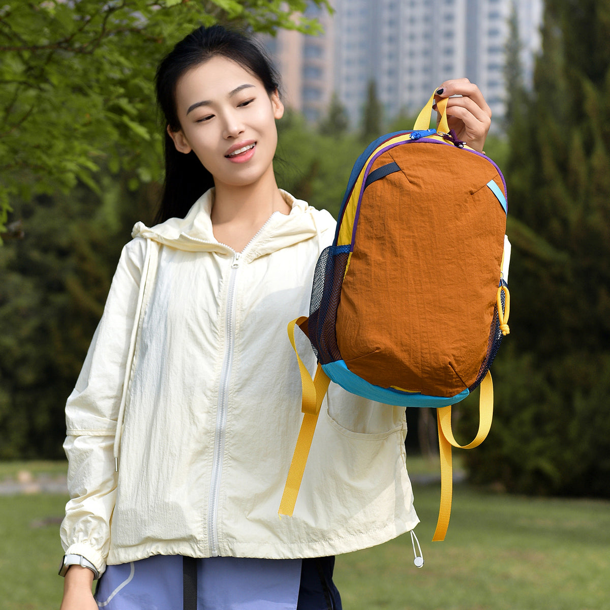 Leichtgewichtiger Mehrfach-Taschen-Wanderrucksack Brehn