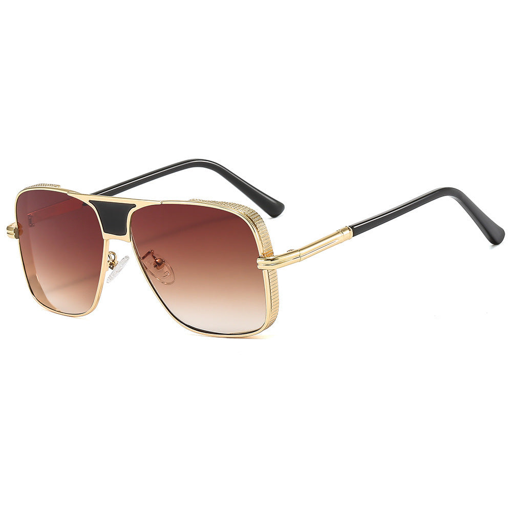 Damen elegante Sonnenbrille mit modernem Oversized-Rahmen Brehn