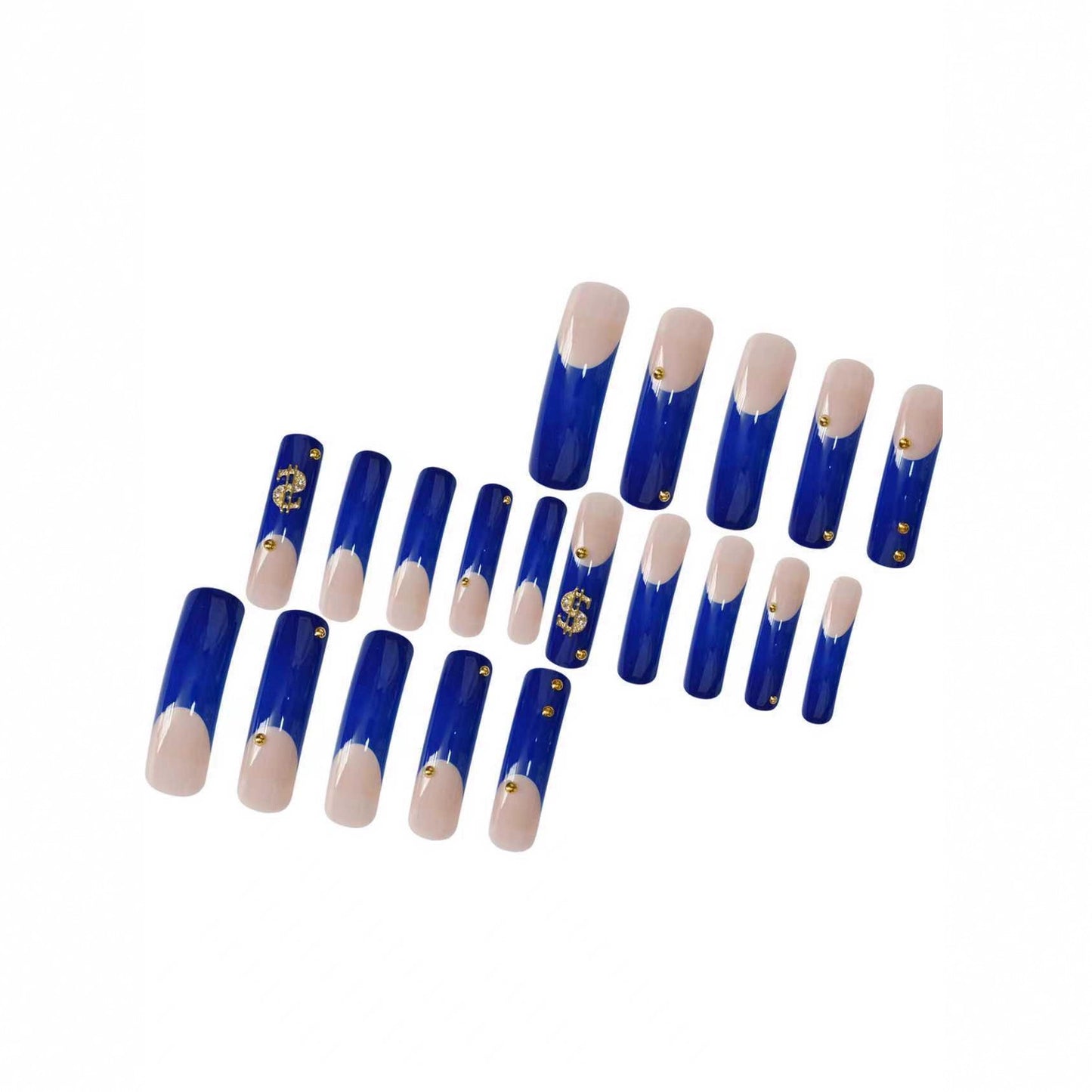 Stylische Lange Acryl Nagelverlängerungen Brehn