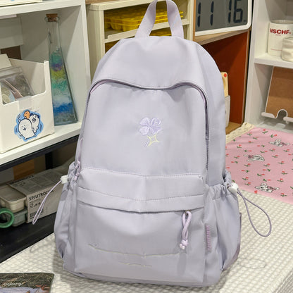 Bestickter Blumenmuster-Rucksack Brehn