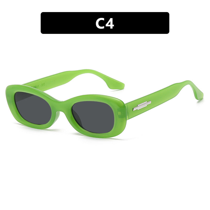 Damen modische Sonnenbrille im angesagten Retro-Stil mit UV-Schutz Brehn