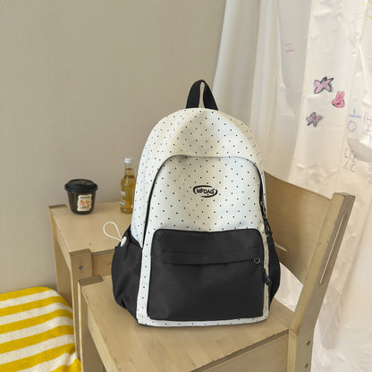 Stylischer gepunkteter Rucksack Brehn