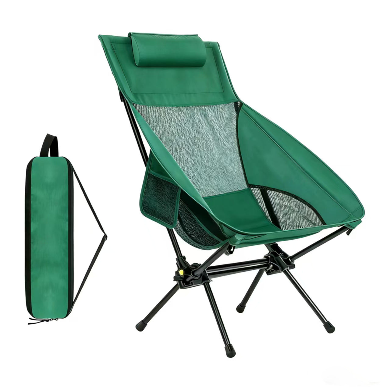 Damen Ergonomischer Campingstuhl mit Netzbespannung Brehn