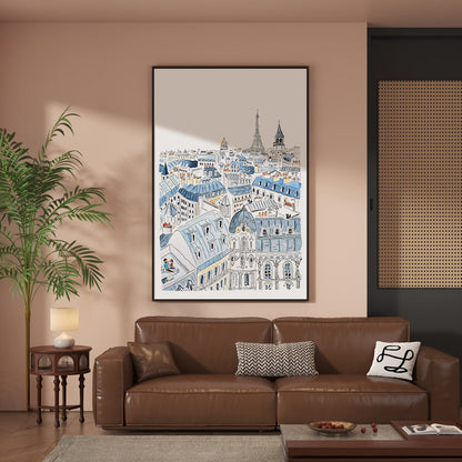 Küstenlandschaft Leinwand Wandkunst