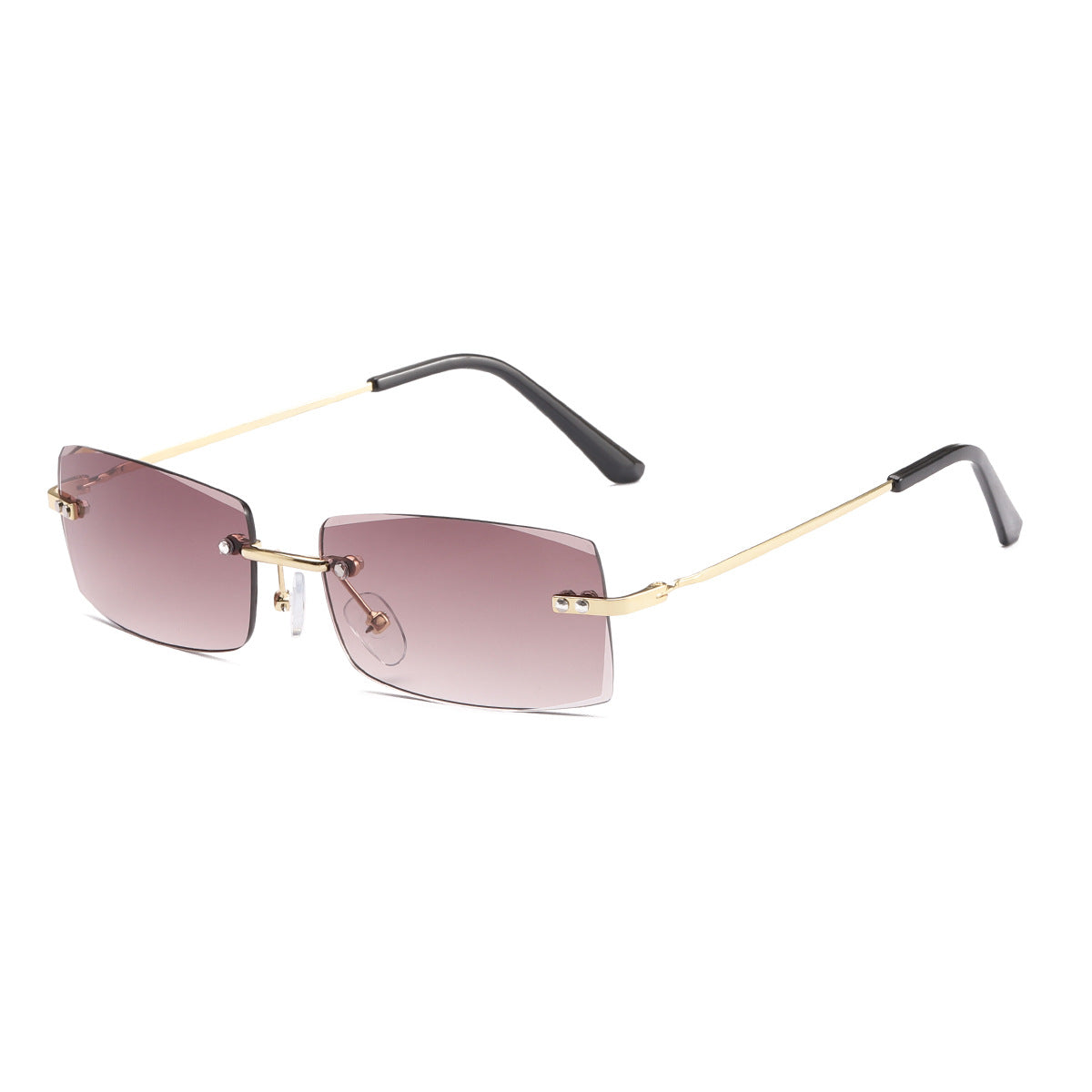 Damen modische Sonnenbrille mit elegantem, filigranen Rahmen Brehn