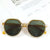 Damen Glitzernde Oversized Sonnenbrille Brehn