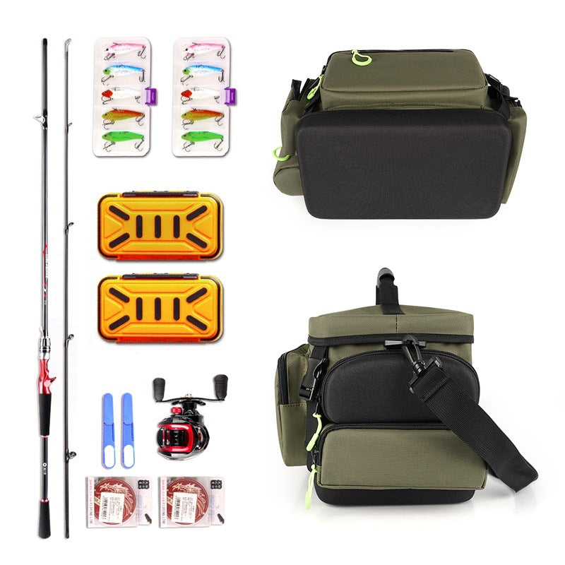 Multi-Fach Fachangelgerät Aufbewahrung Rucksack Brehn