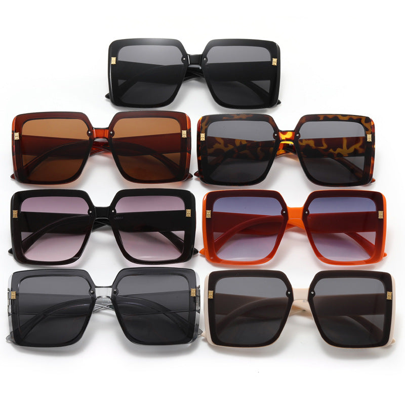 Damen trendige oversized quadratische Sonnenbrille Brehn