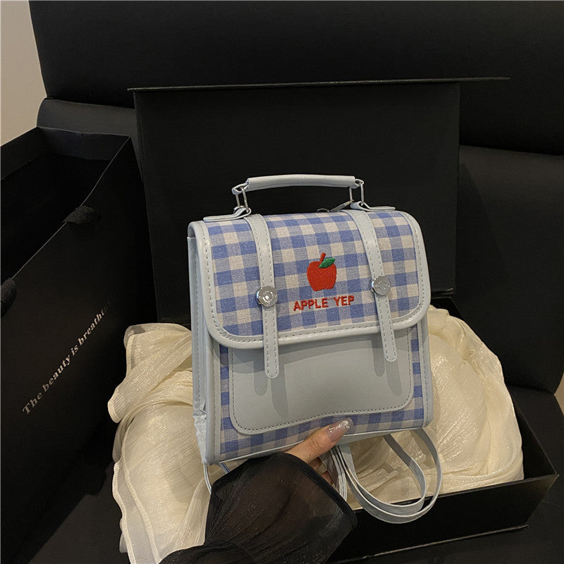 Verspielt Karierter Mini-Rucksack Brehn