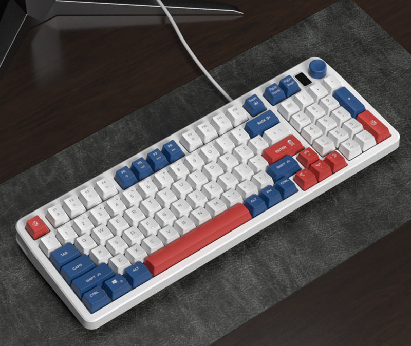 Verdrahtete kompakte mechanische Gaming-Tastatur Brehn