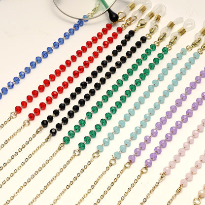 Elegante Perlen Brillen Kette Brehn