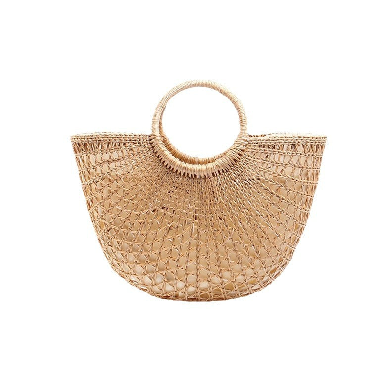 Elegante Handgefertigte Korbtasche Brehn