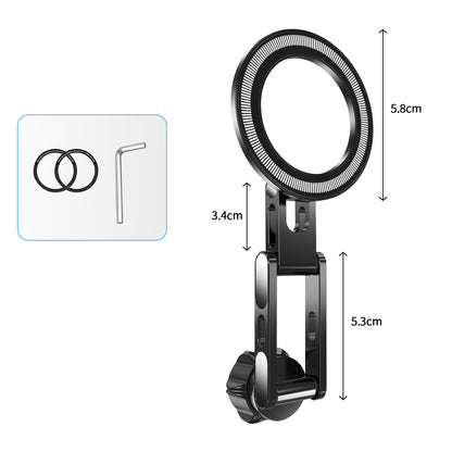 Unisex Ringlicht-Halterung mit flexiblem Gelenk Brehn