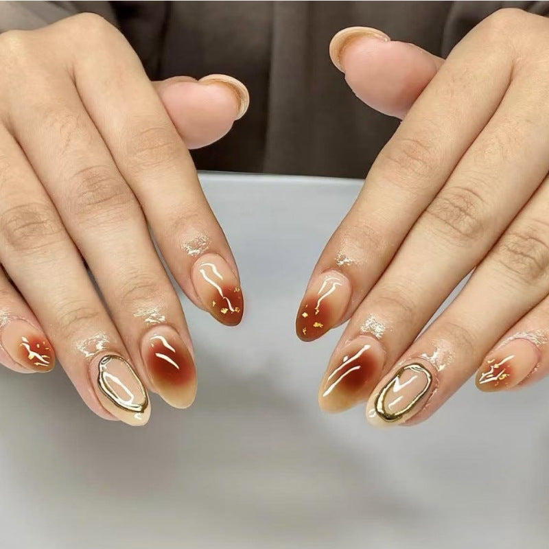 DIY Elegante Press-On Nagelkunst Set Brehn