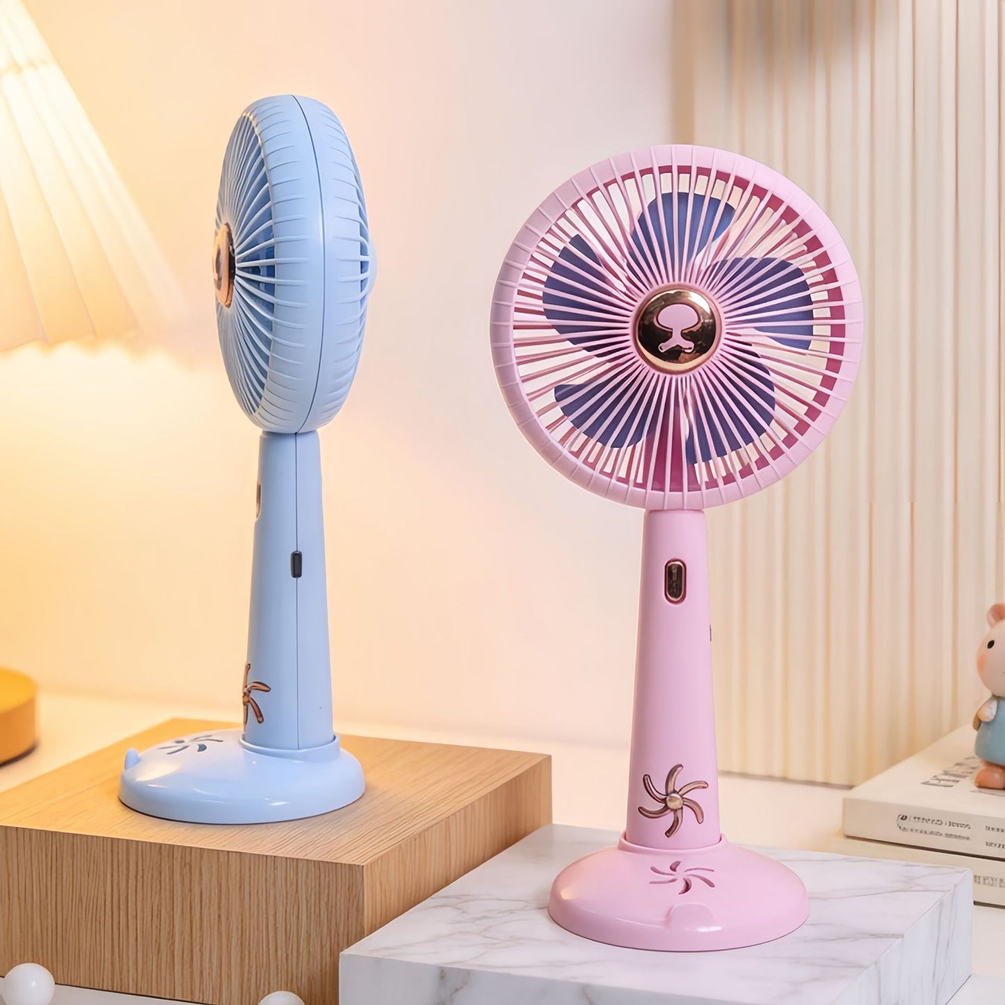 Damen Tragbarer USB Mini-Ventilator mit innovativem Design Brehn