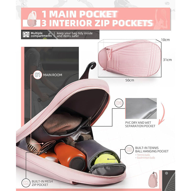 Sportliche Tennis-Rucksack Brehn