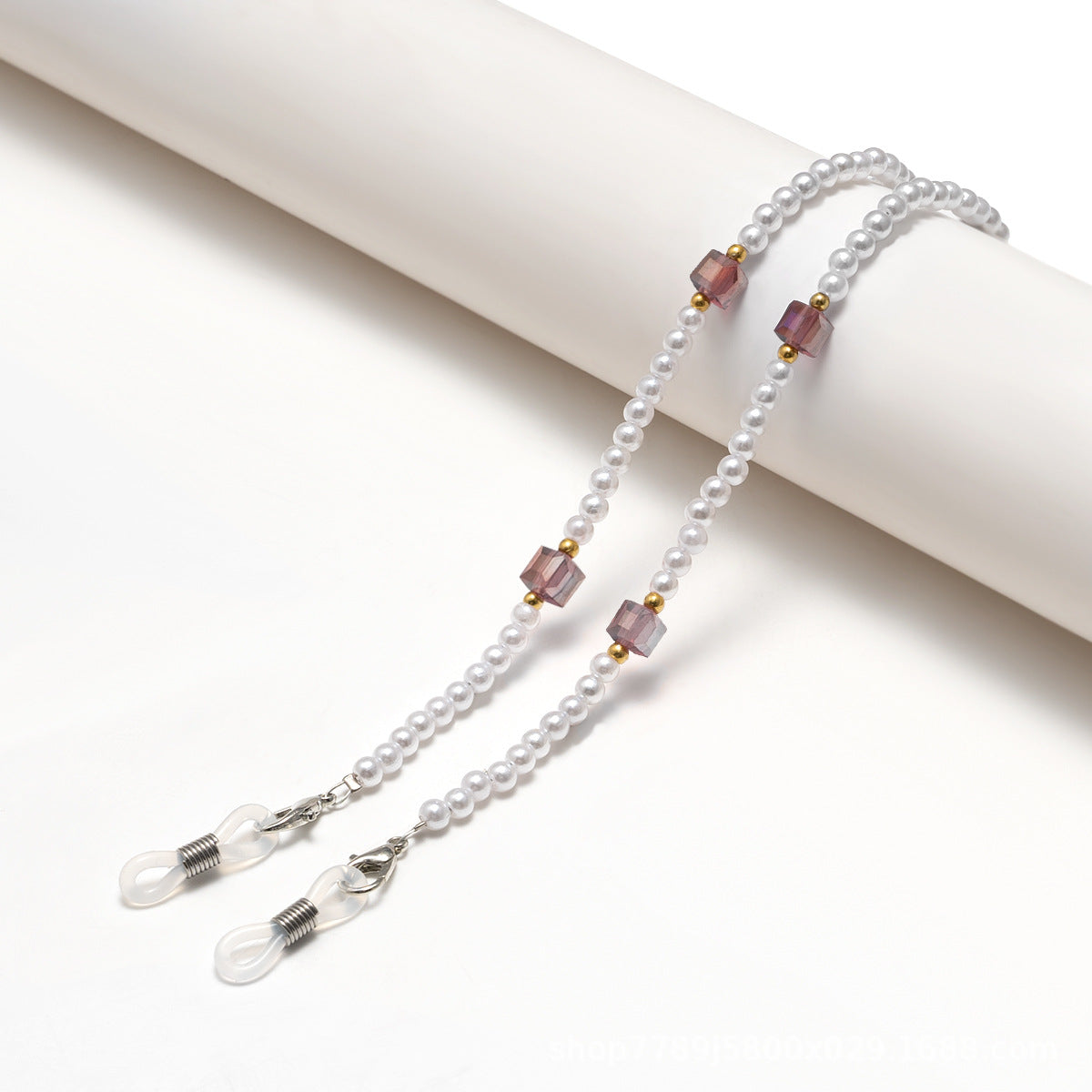 Eleganter Perlen-Brillenhalter Brehn