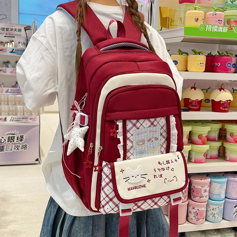 Stylische Grafische Rucksack Brehn