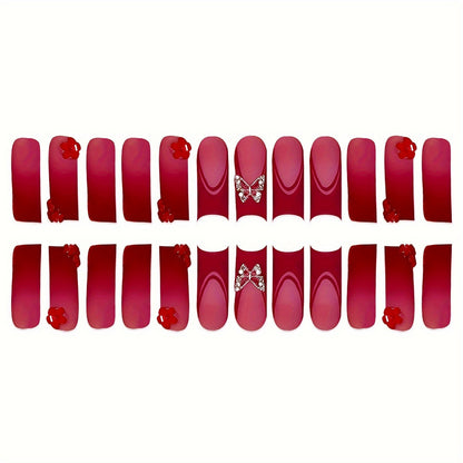 Dekorativer Press-On Nagelset Brehn