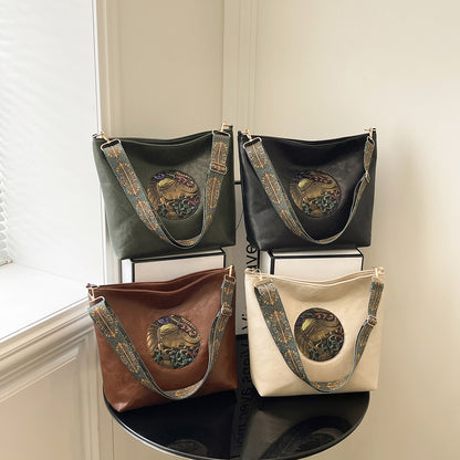 Artisan Leder Schultertasche