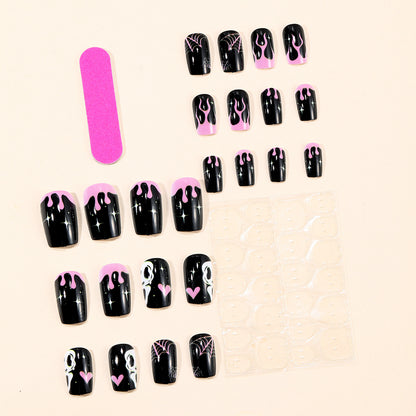 Halloween-Themen Nagelkunst Set Brehn