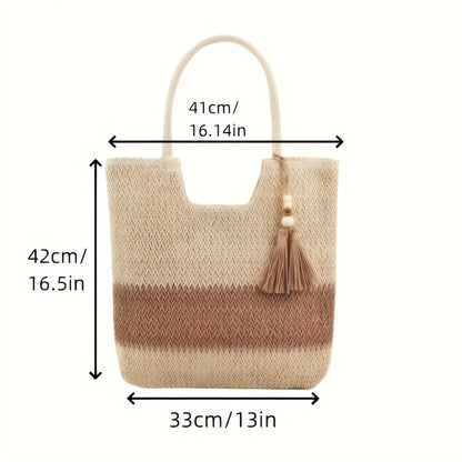 Handgewebte Strandtasche Brehn