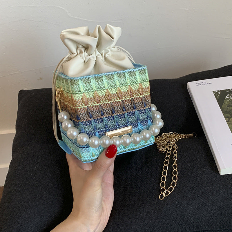 Charmante Mini Kordelzug Schultertasche Brehn