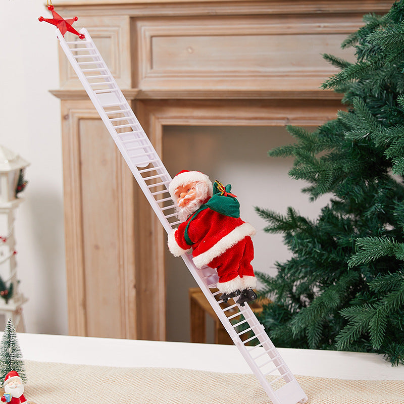 Dekorativer Weihnachtsmann mit Glöckchen Brehn