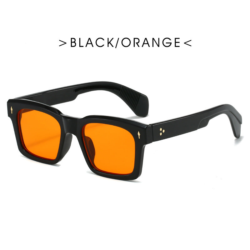 Damen moderne Sonnenbrille im claro-geometrischen Design Brehn