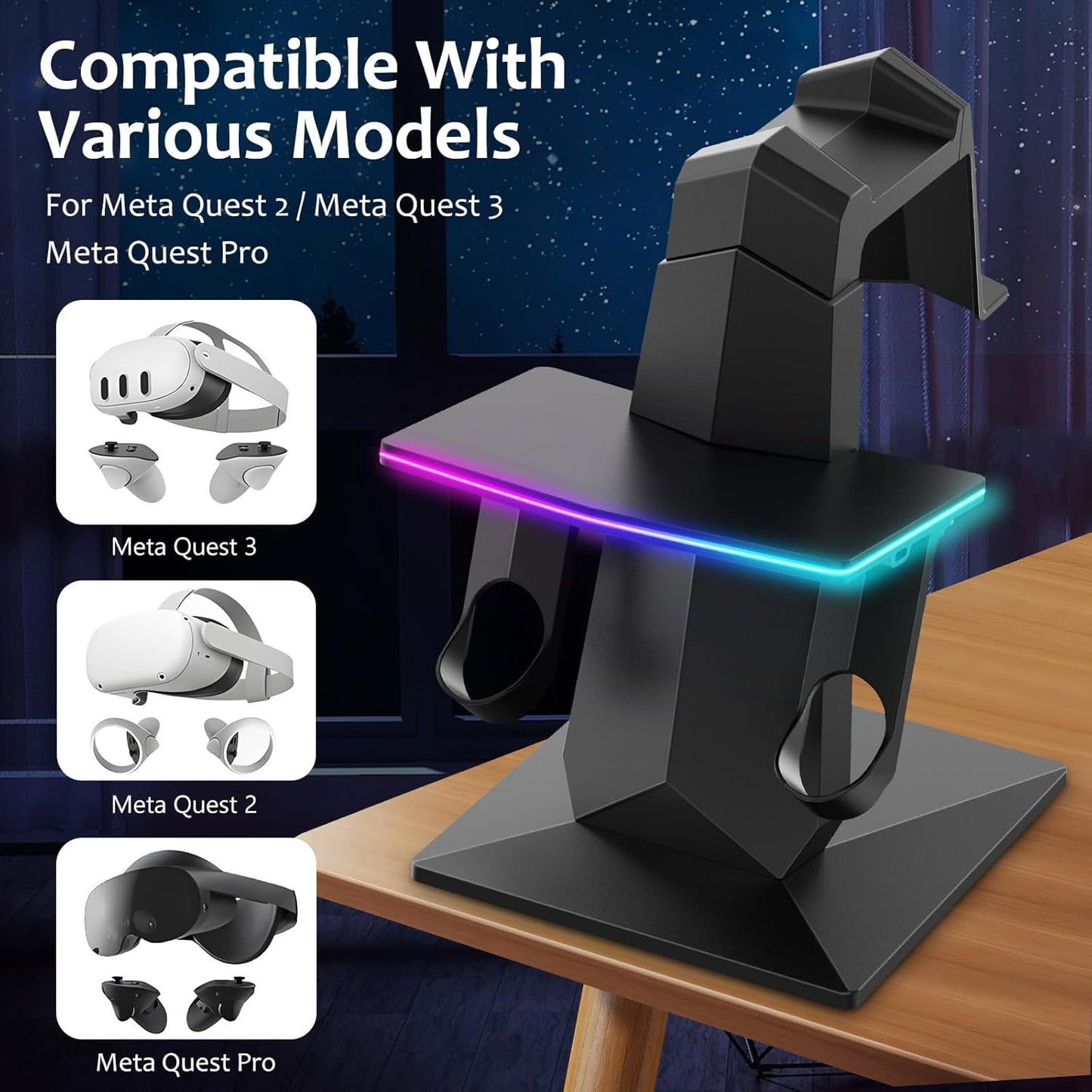 VR-Headset Halterung mit Rgb-Beleuchtung Brehn