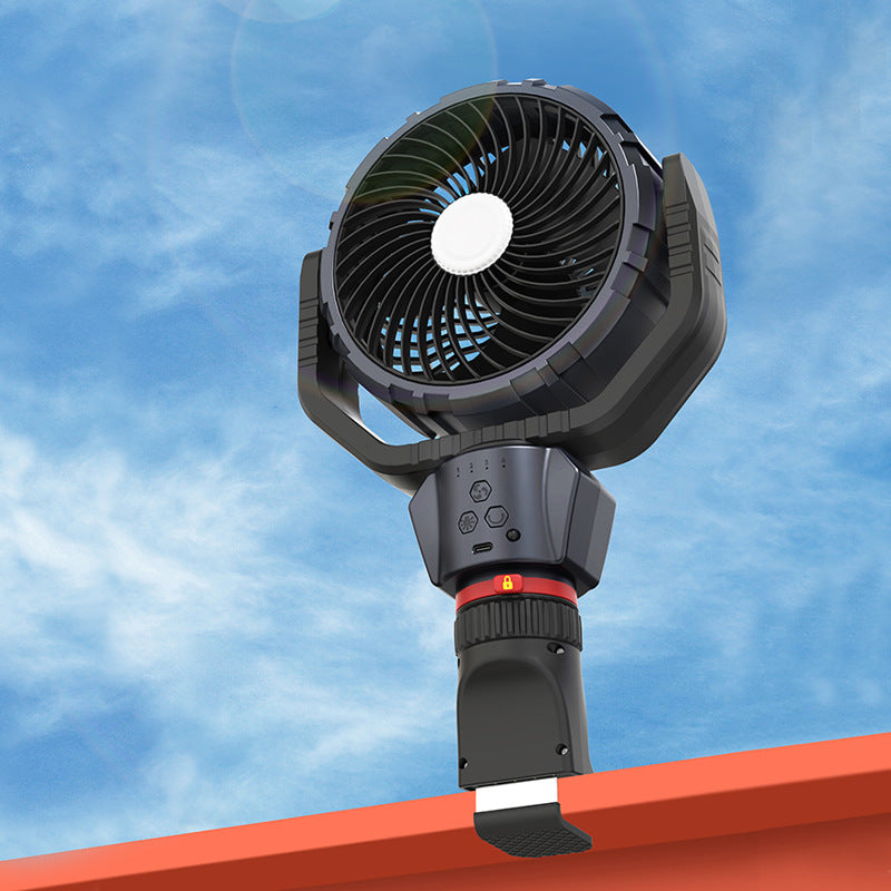 Unisex Tragbarer Akku-Ventilator mit Fernbedienung Brehn