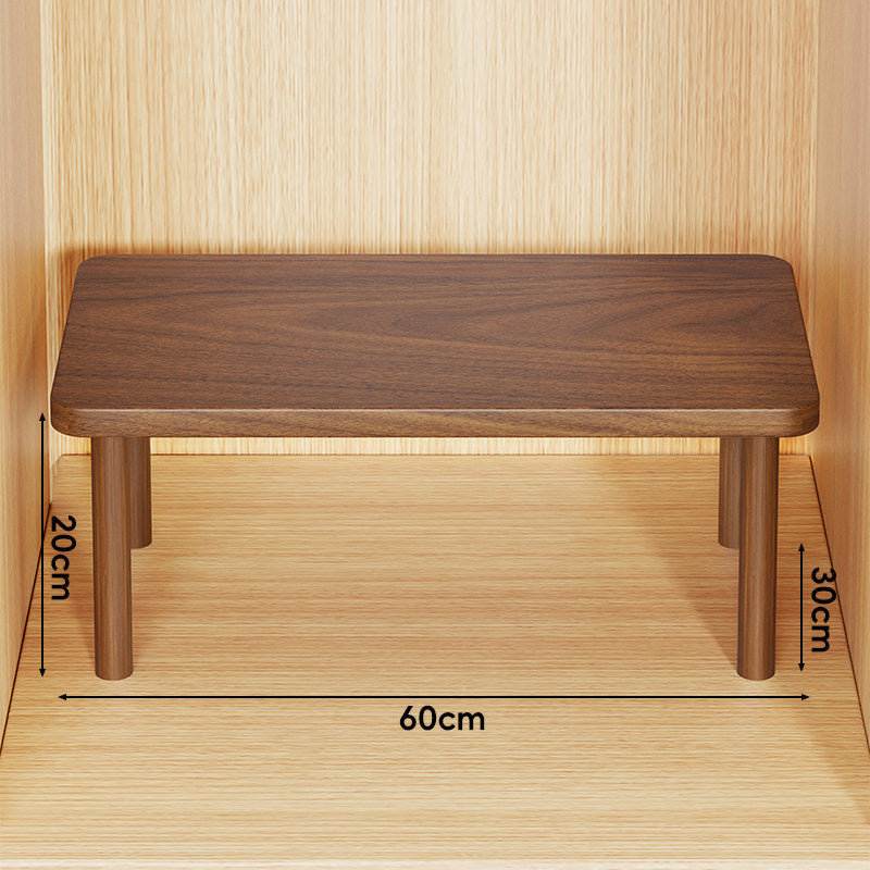 Verstellbarer Mehrhöhe Holz Monitorständer und Desktop Regal