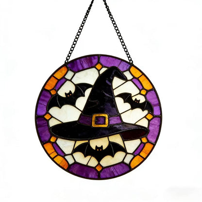 Dekorative Totenkopf Buntglas Wandkunst Brehn
