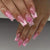 Florales dekoratives Press-on-Nagelset Brehn