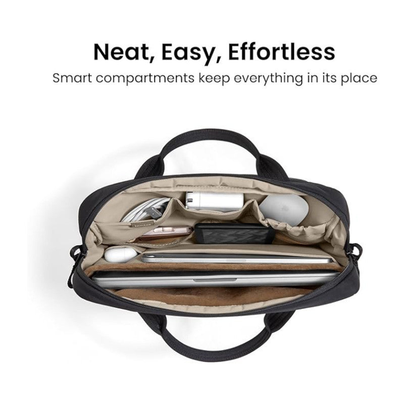 Gepolsterte Laptoptasche mit Stylischem Wellenmuster Brehn