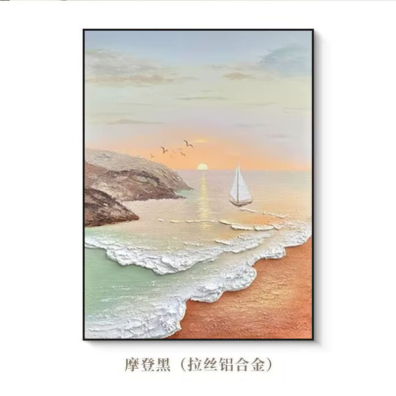 Szenerische Küstenlandschaft Leinwandkunst