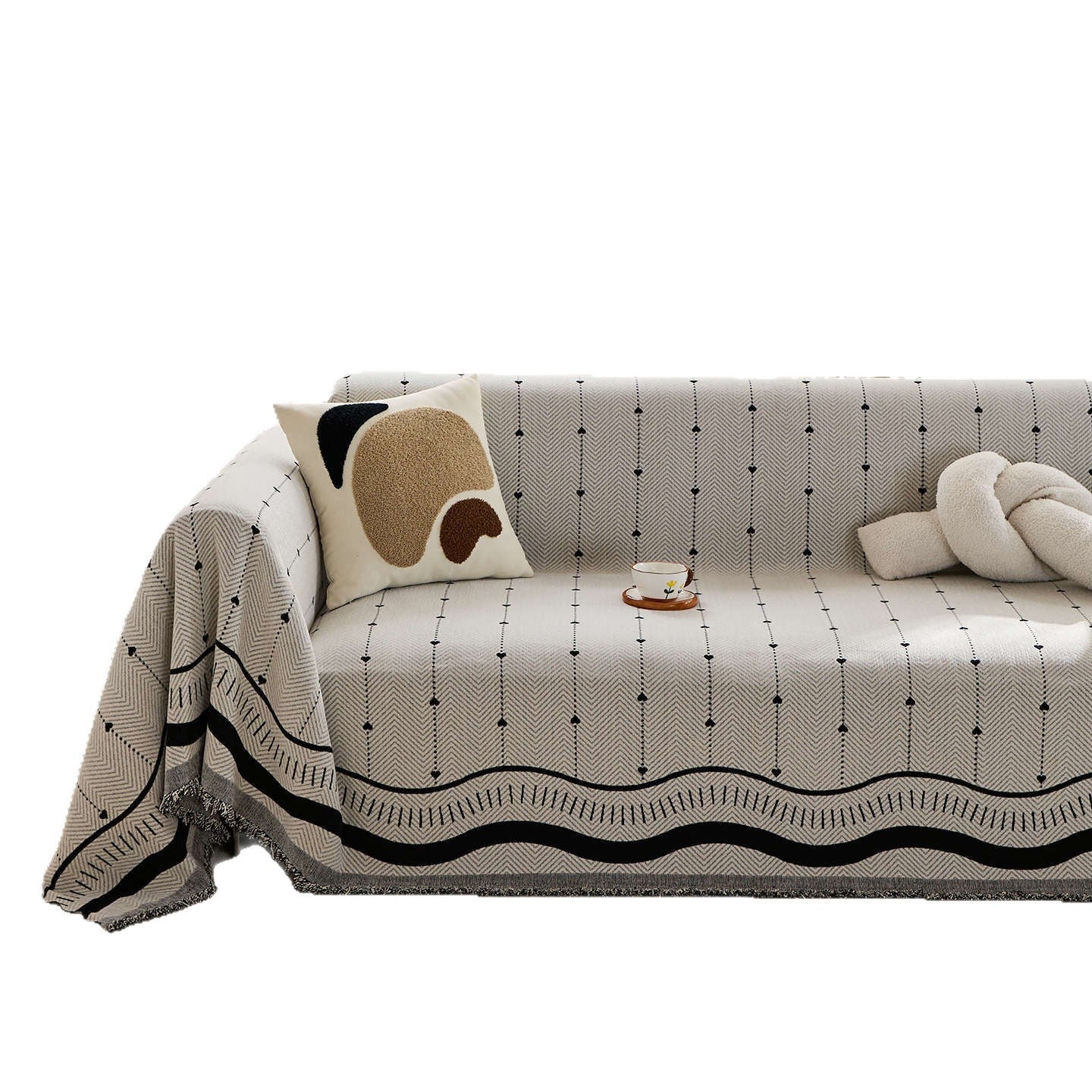 Dekorativer Sofa-Wurf