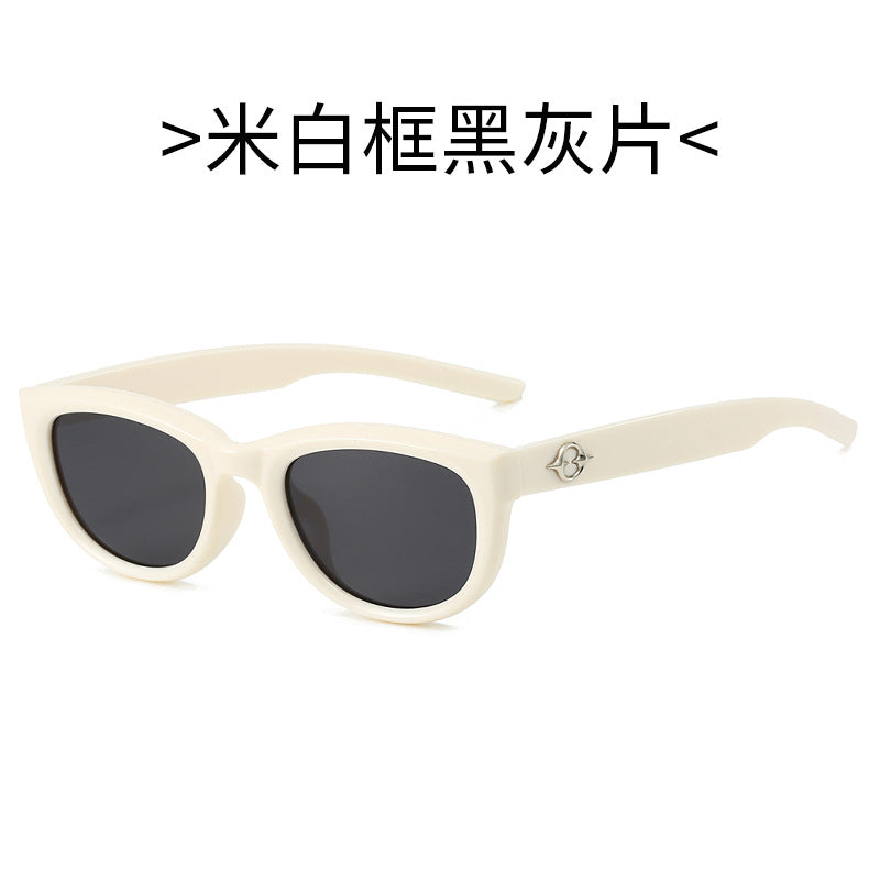 Damen Cat-Eye Sonnenbrille mit robustem Rahmen und UV-Schutz Brehn