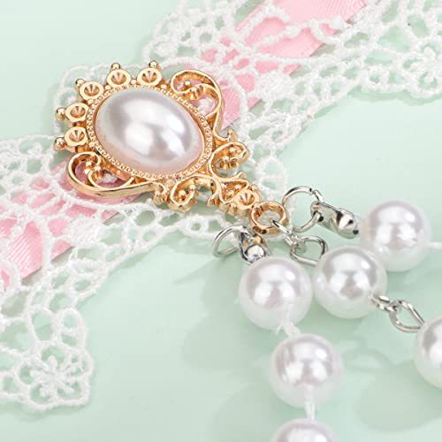 Floral Satin Cord Choker Brehn