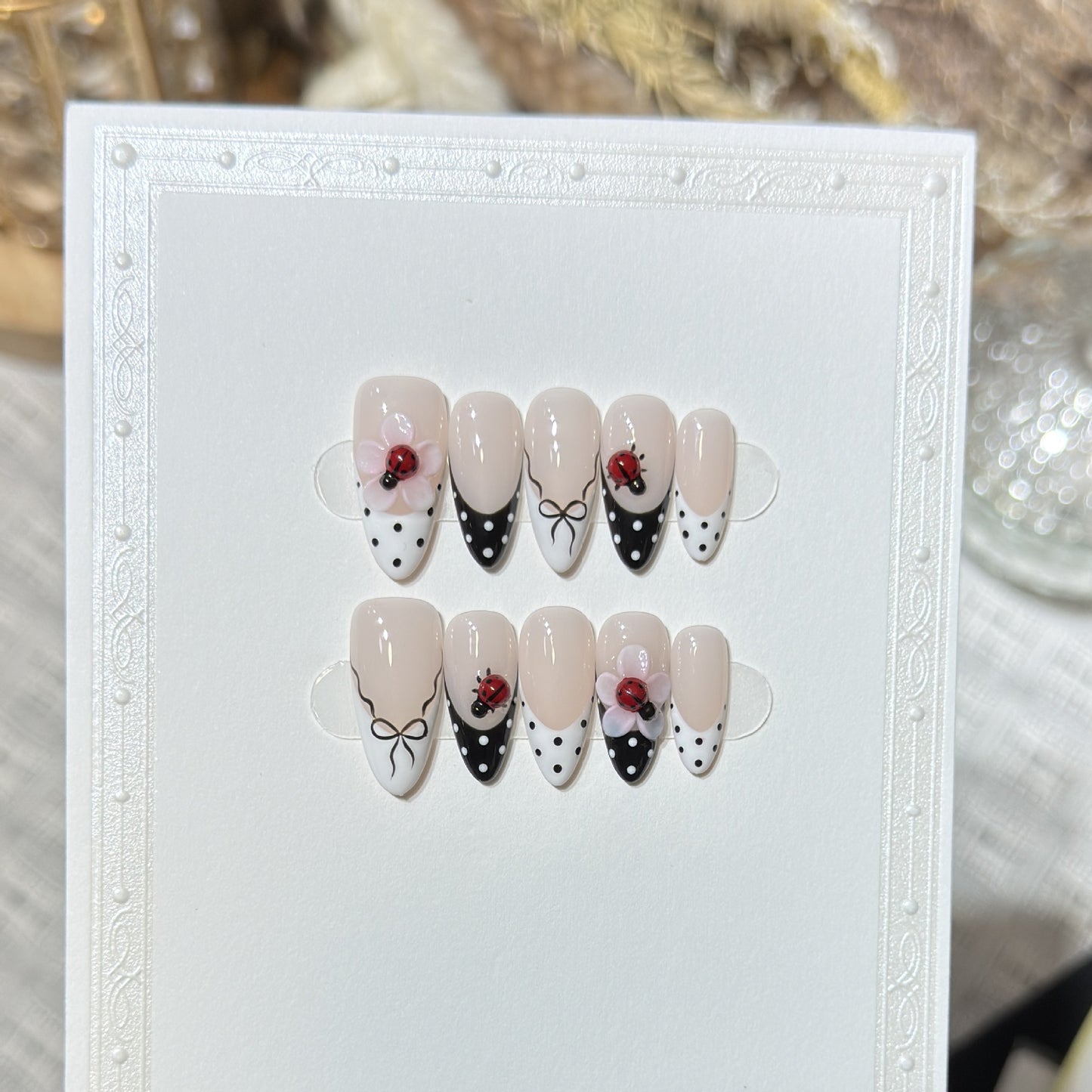 Wiederverwendbares Press-On Nagelset Brehn