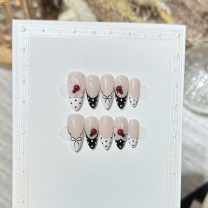 Wiederverwendbares Press-On Nagelset Brehn