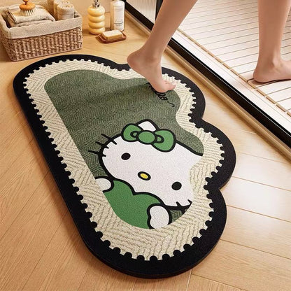 Cute Cartoon Badematte Brehn