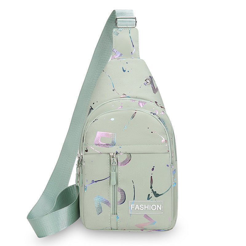 Künstlerische Sling-Tasche Brehn