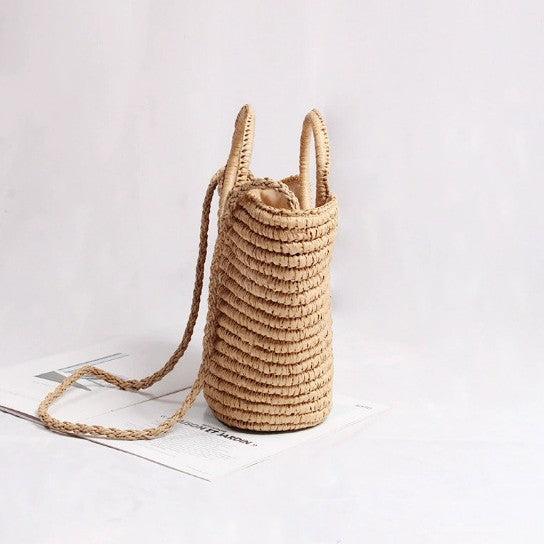 Damen Designer Tragetasche aus Naturmaterial Brehn