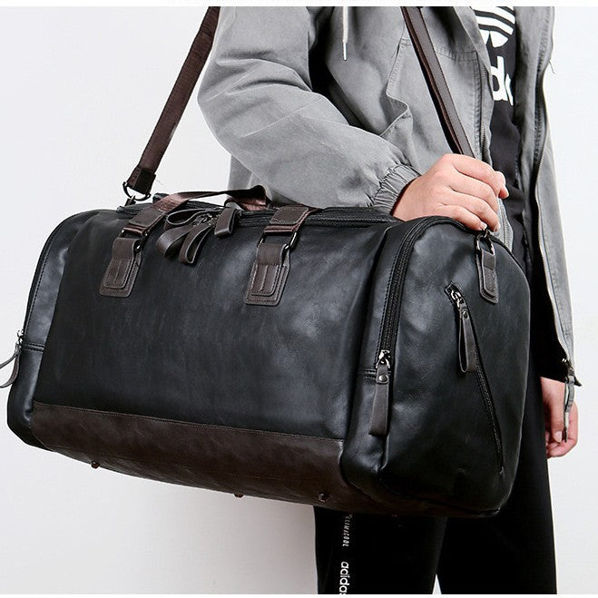 Hochwertige Reisetasche mit Strapazierfähigem Kunstleder Brehn