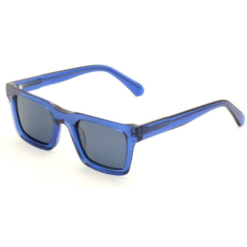 Damen Designer-Sonnenbrille im modernen Rechteck-Format Brehn