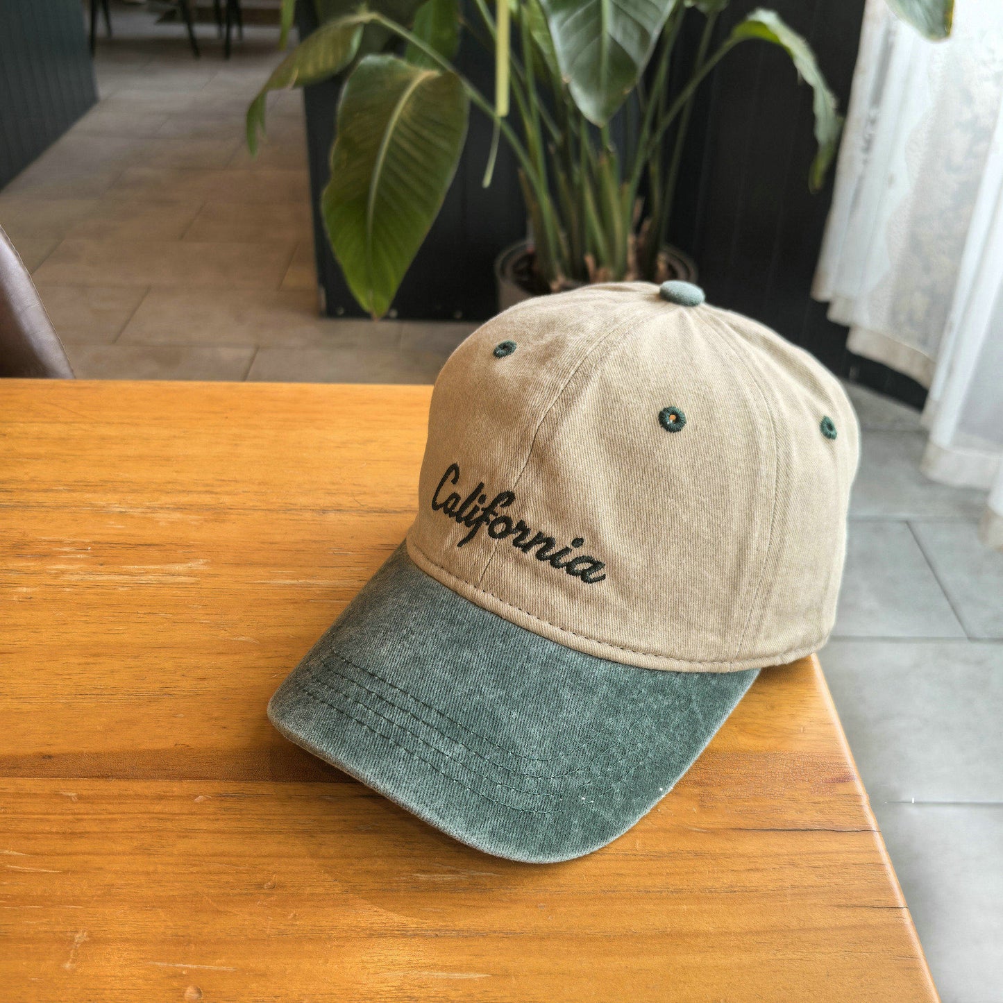 Vintage-inspirierte verstellbare Kappe