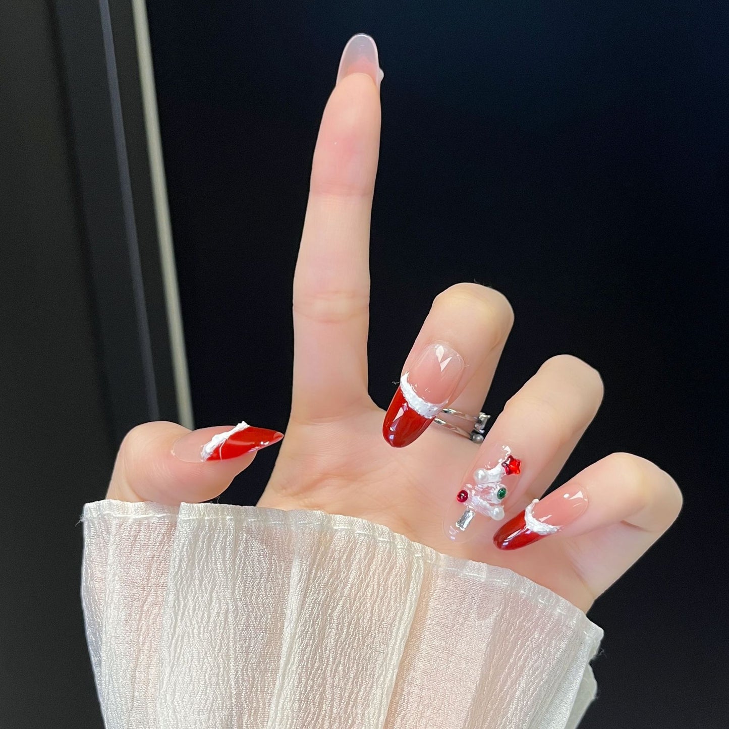 Urlaubs-Themen Press-On Nagelkunst Brehn