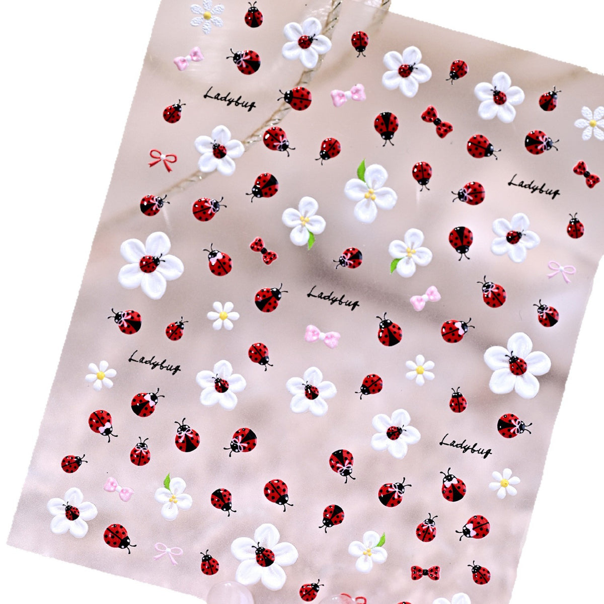 Bienen-Themen Nagel Art Sticker Set