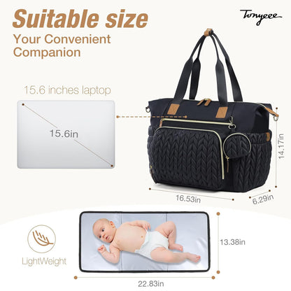 Multifunktionale Wickeltasche Tote Brehn